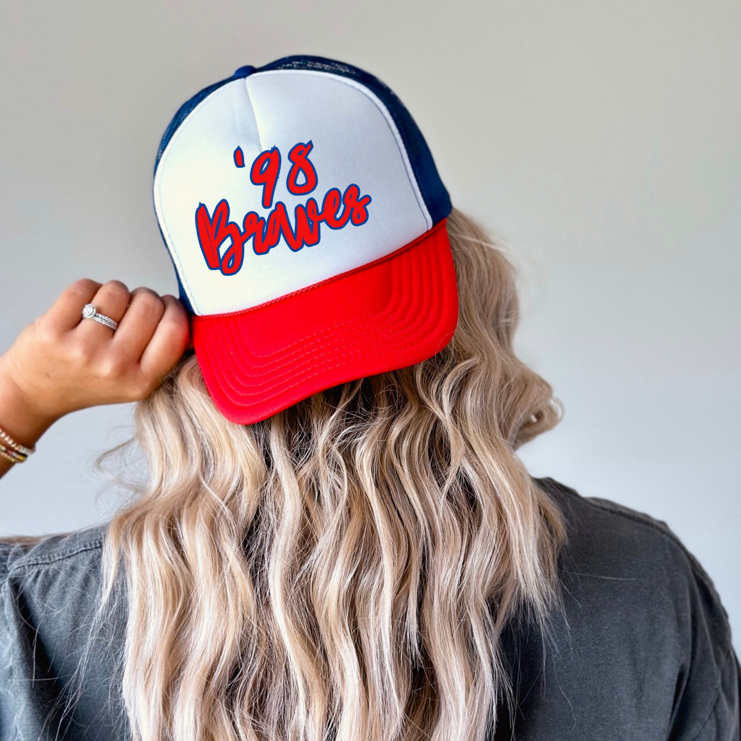 '98 Braves Trucker Hat