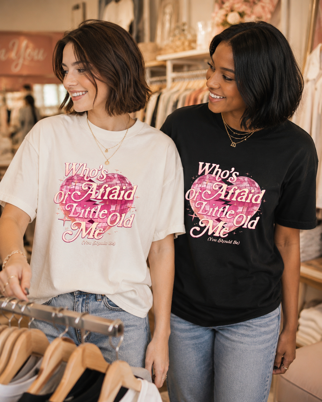 Who's Afraid of Little Old Me Tee