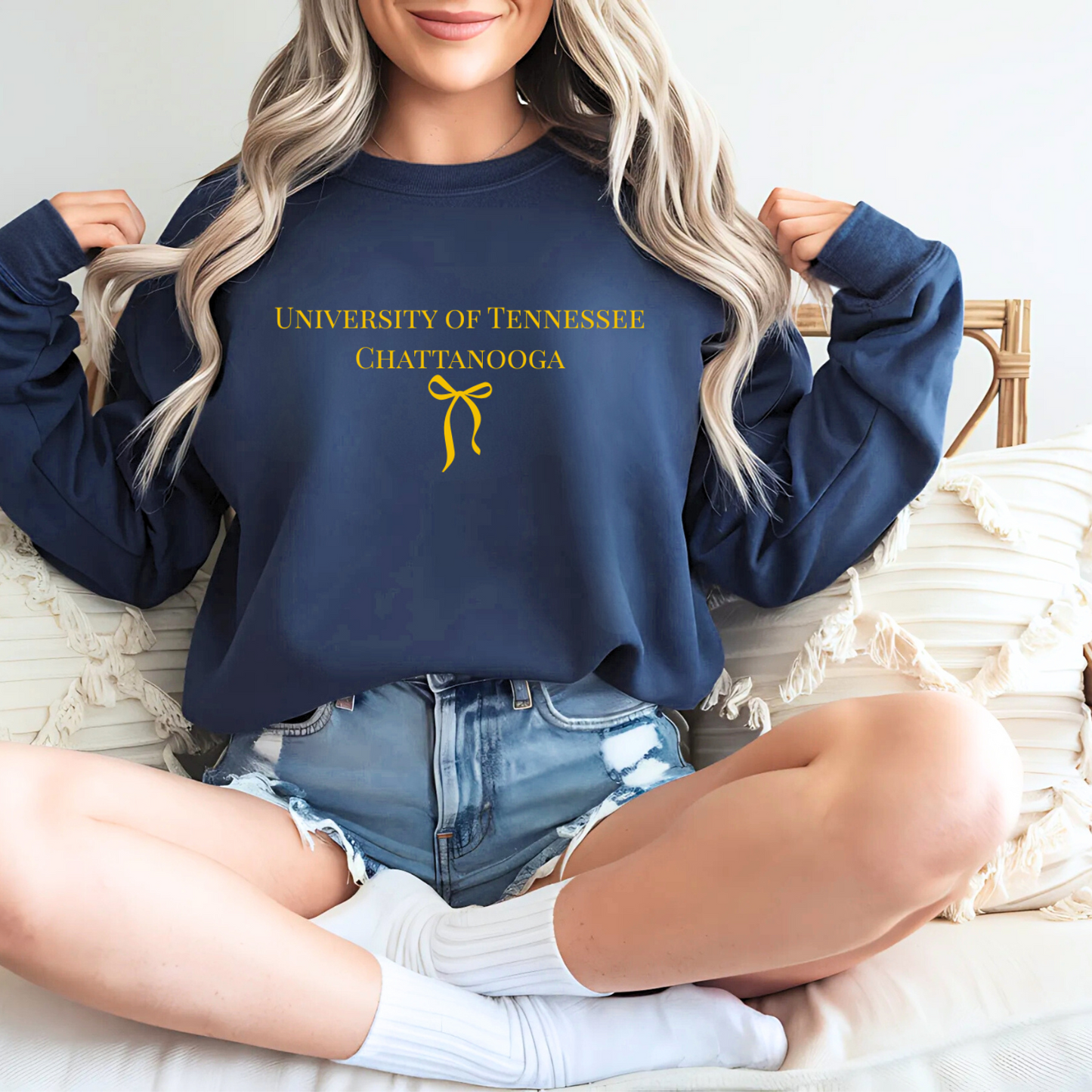 UTC Mocs and Bows Sweatshirt