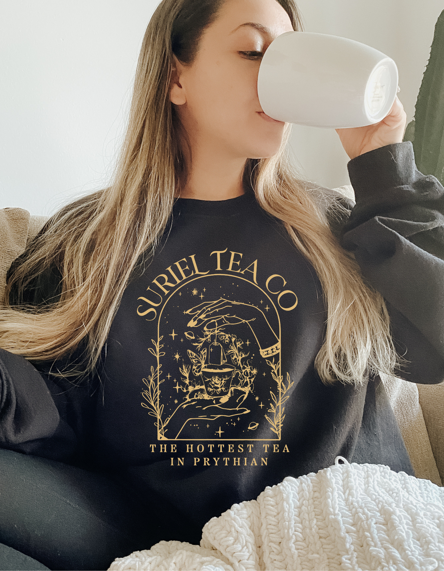 A Court of Thorns and Roses Suriel Tea Sweatshirt