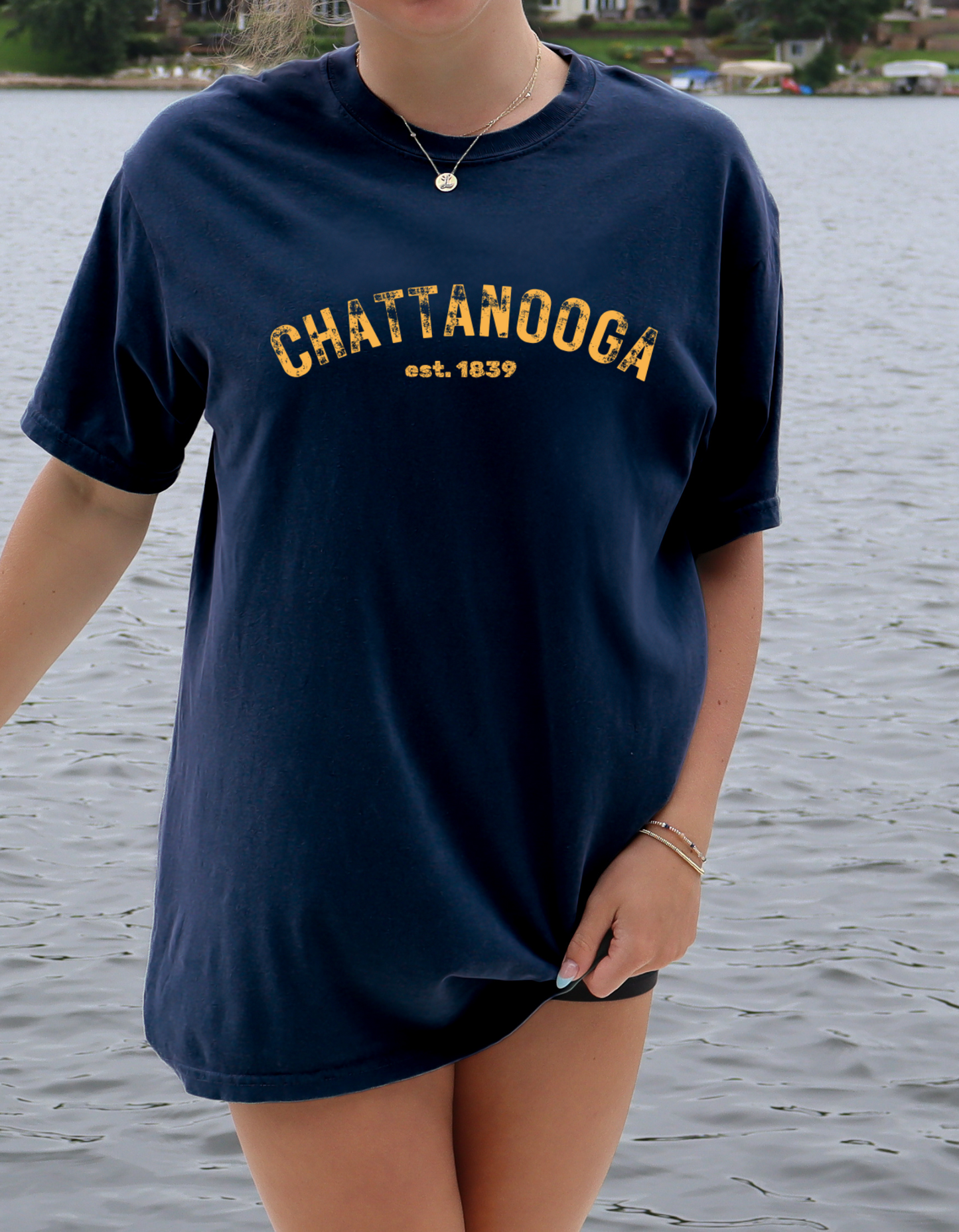 Distressed Chattanooga Tee