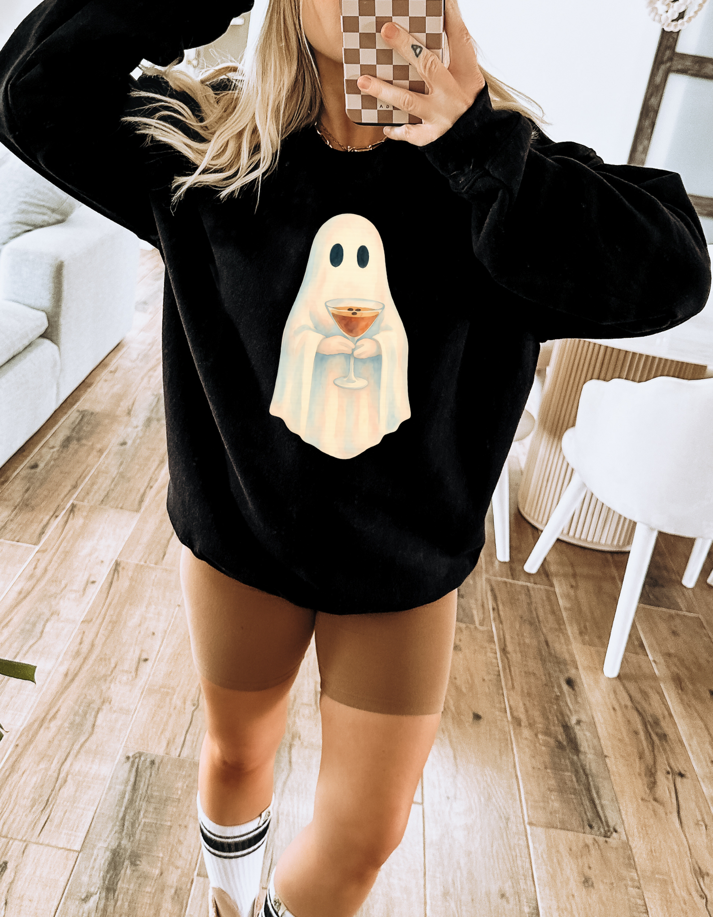 That's That Boo Espresso Sweatshirt