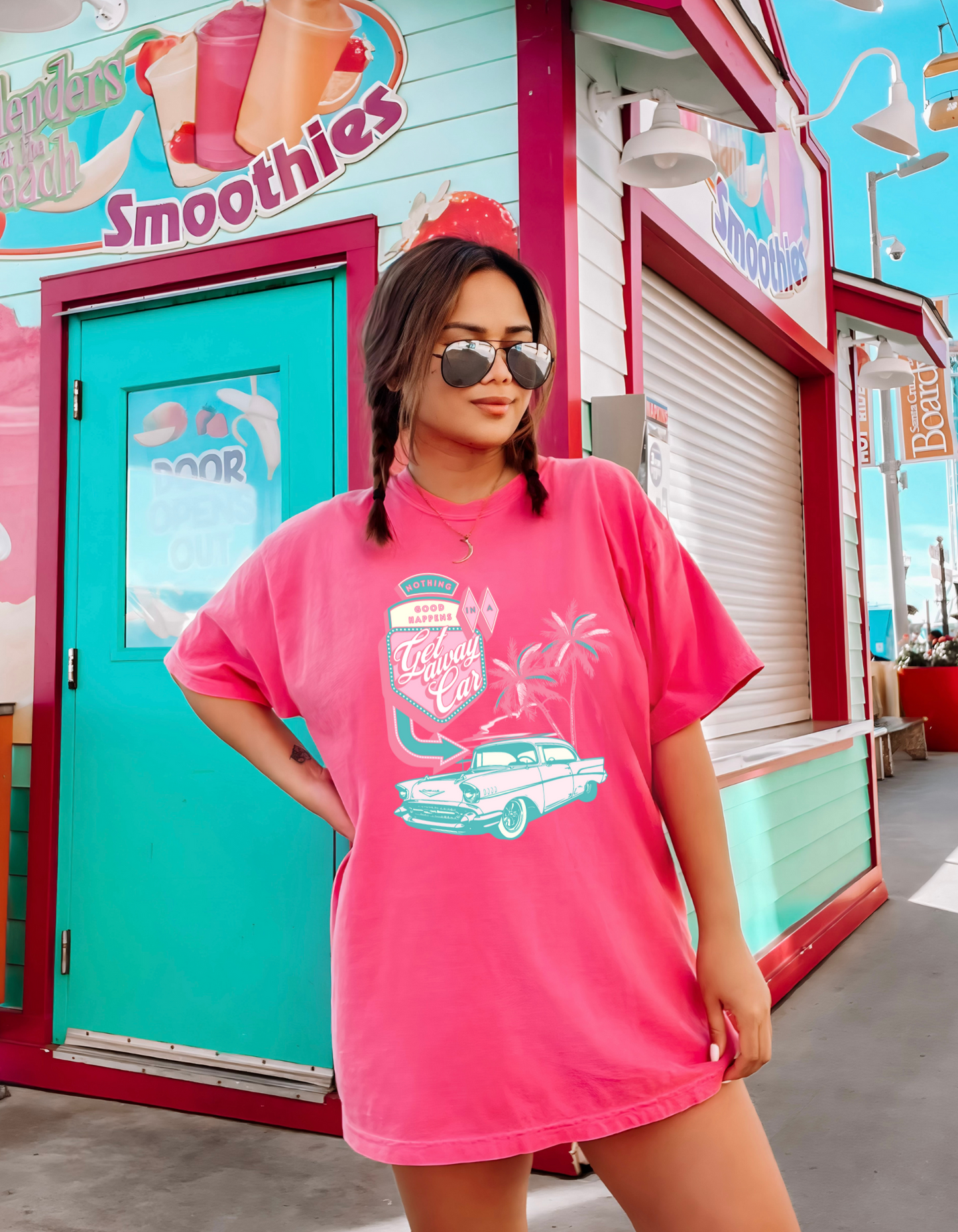 Getaway Car Summer Tee
