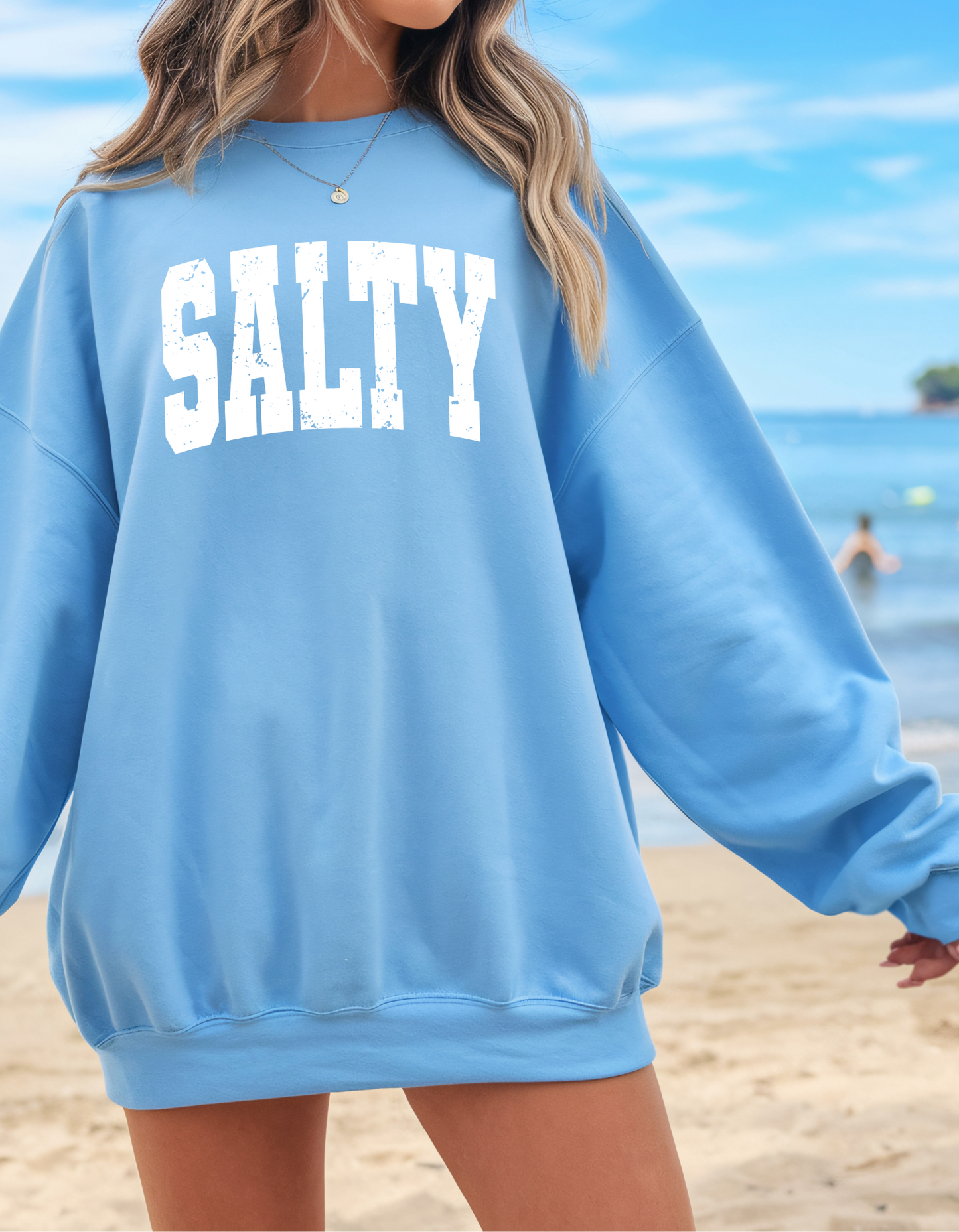 Distressed Salty Sweatshirt