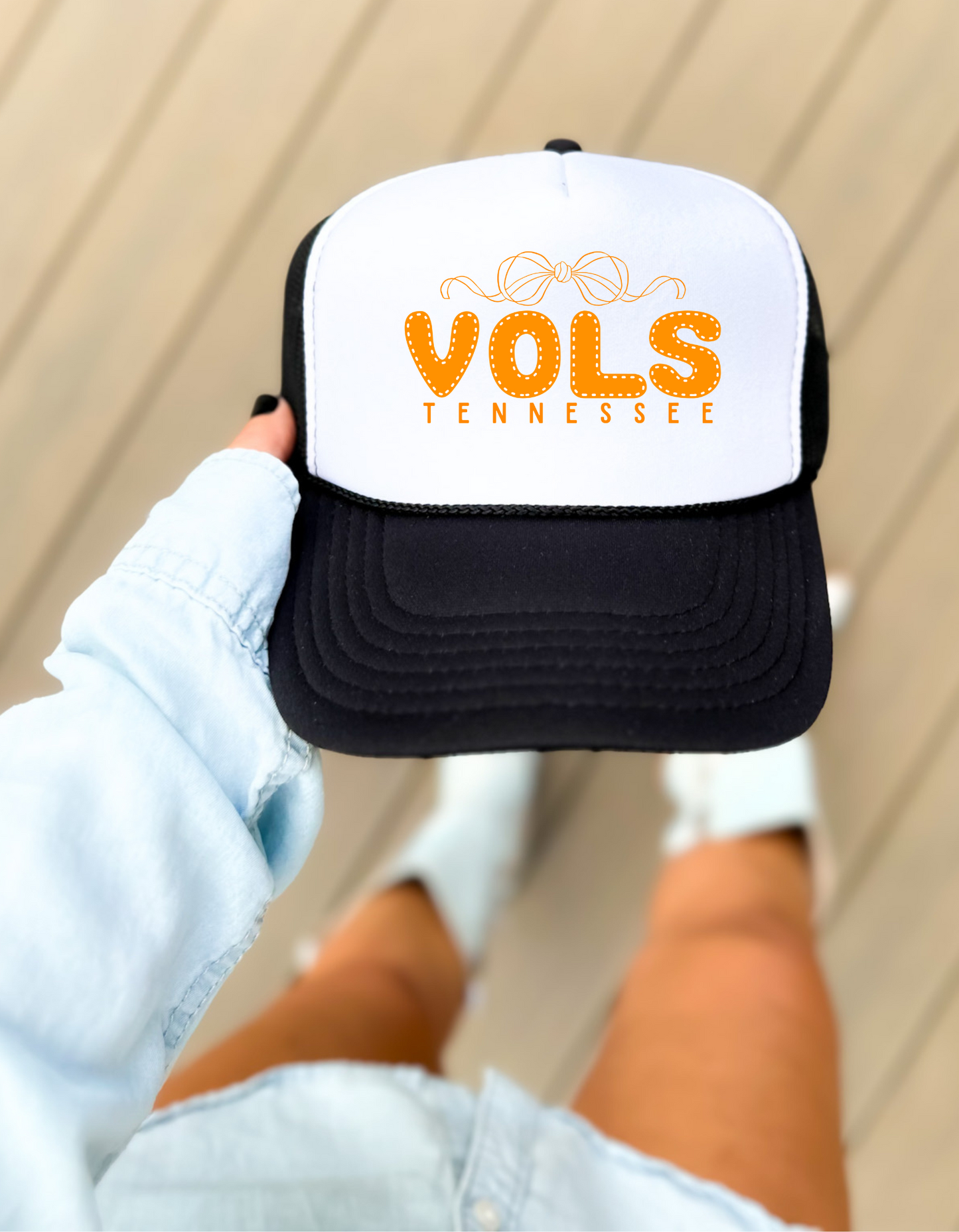 Tennessee Vols Coquette Trucker Hat