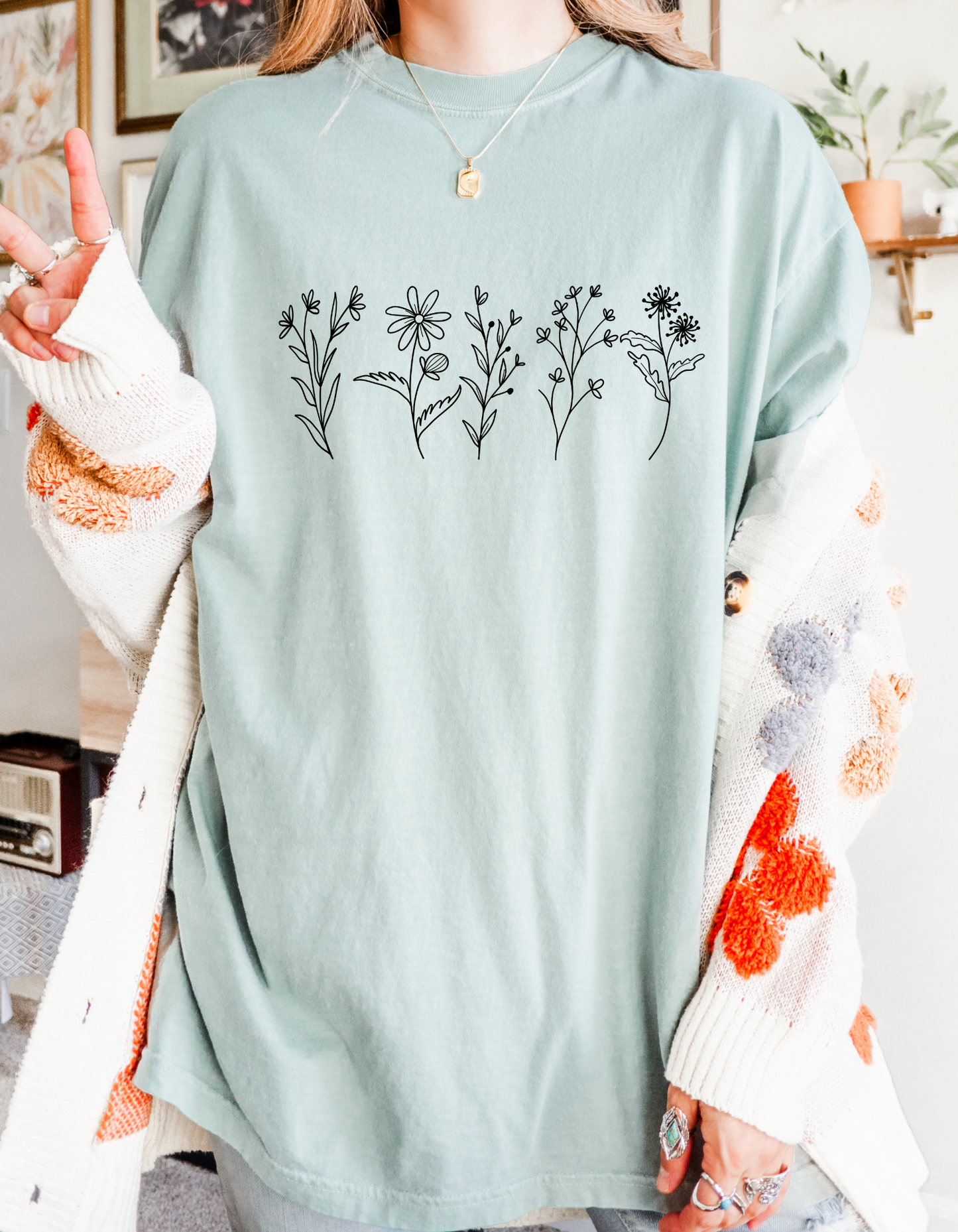 Where the Wildflowers Grow Tee