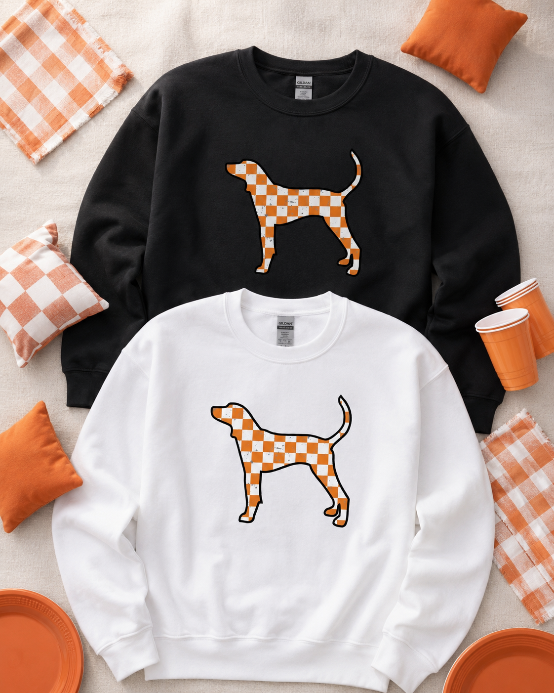 Checkered Smokey Sweatshirt
