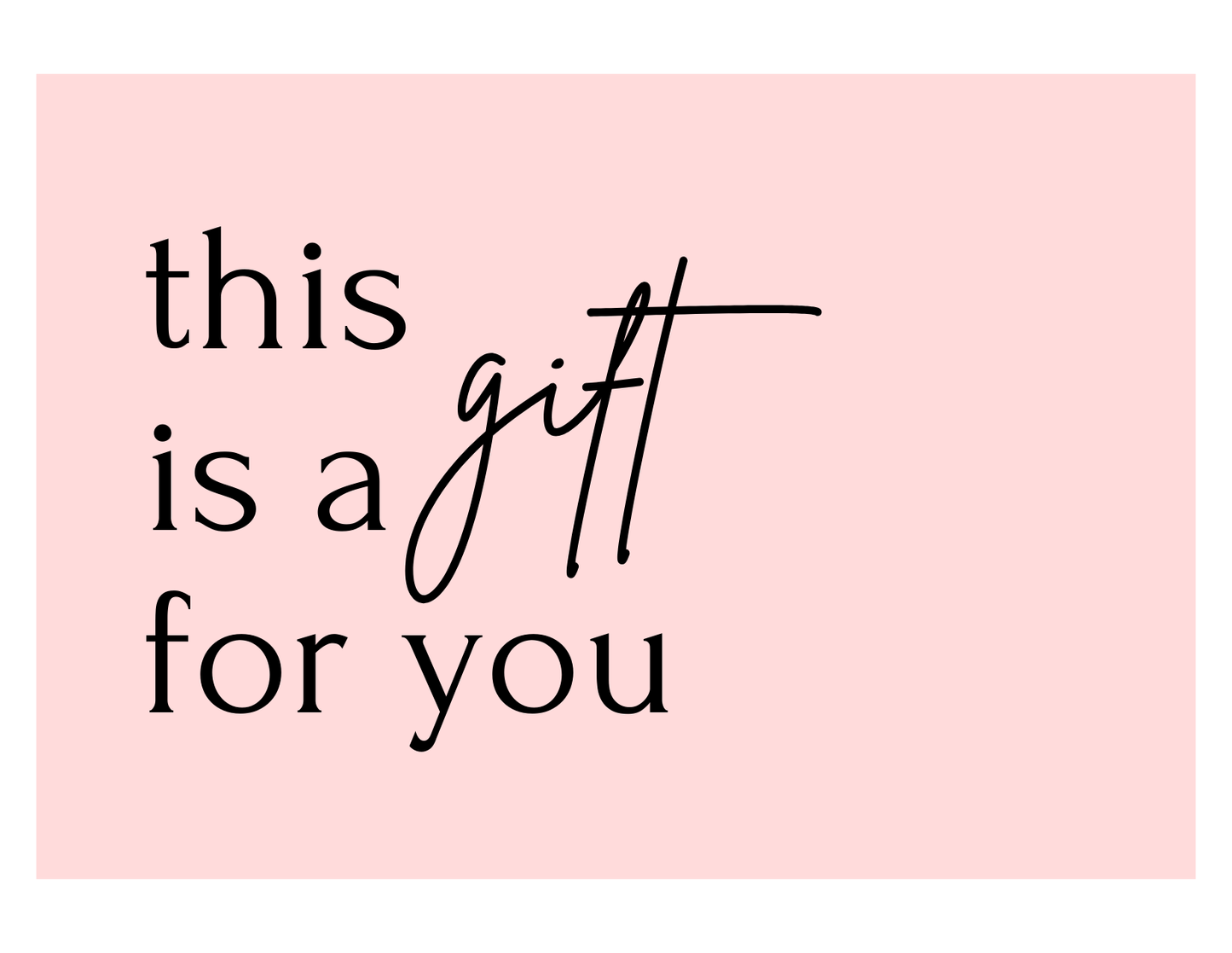 August Blush Gift Card 🎀