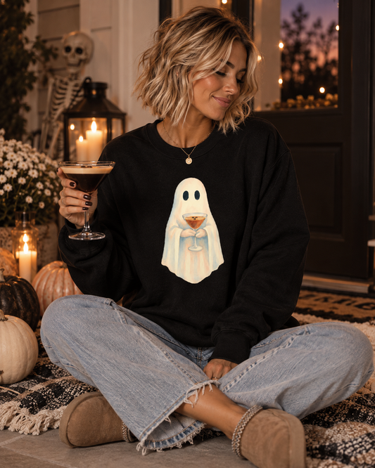 That's That Boo Espresso Sweatshirt