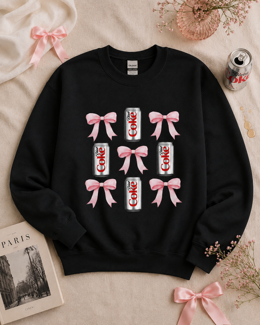 Just a Girl & her Diet Coke Sweatshirt