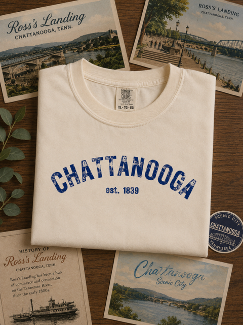 Chattanooga 1839 Cropped Tee