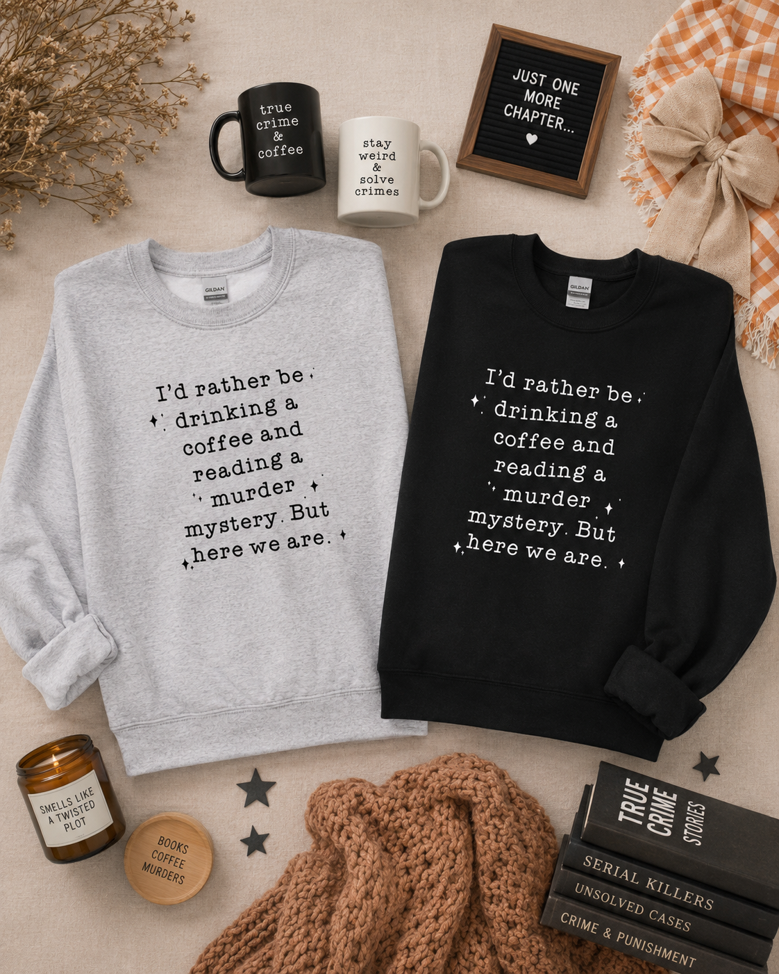 Coffee & Crime Sweatshirt