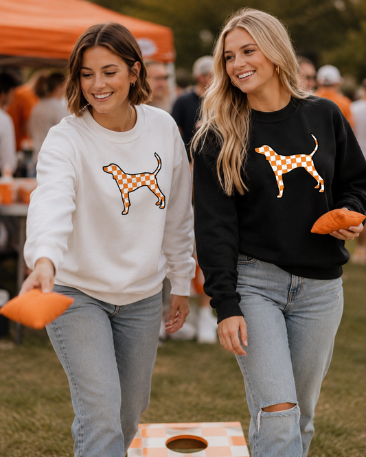 Checkered Smokey Sweatshirt
