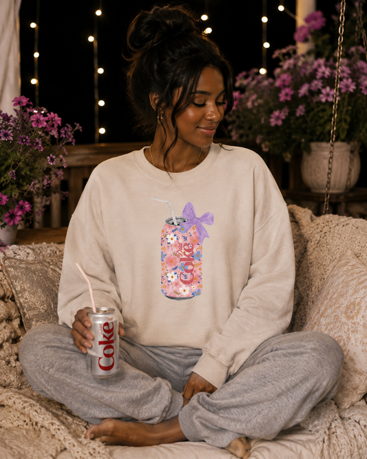 Pretty in Diet Coke Sweatshirt