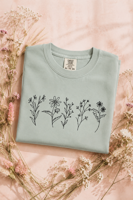Where the Wildflowers Grow Tee