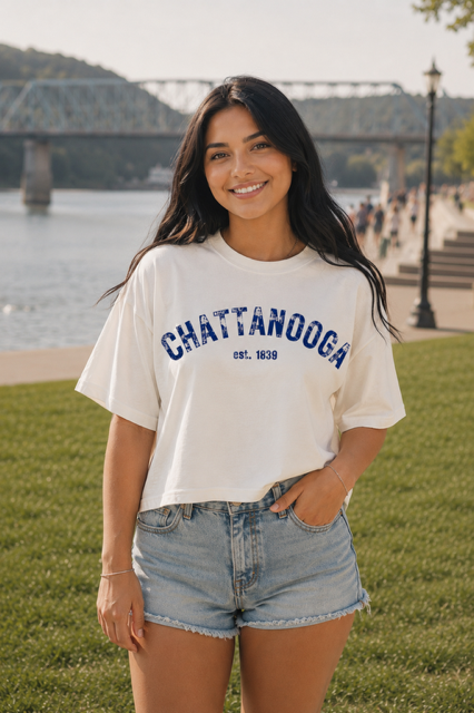Chattanooga 1839 Cropped Tee