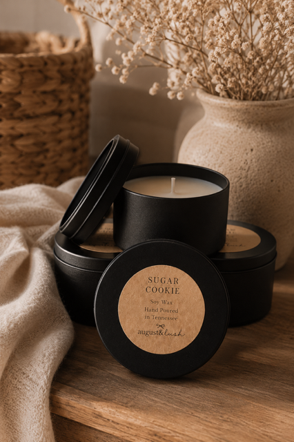 Hand Poured Candle / 5oz.