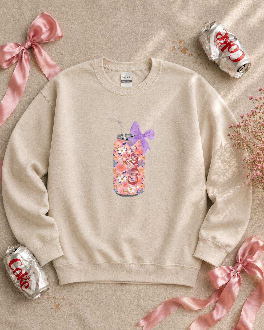Pretty in Diet Coke Sweatshirt