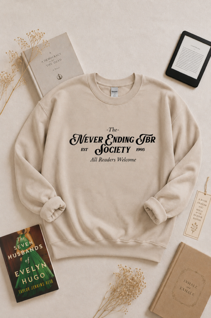 The Never Ending TBR Sweatshirt
