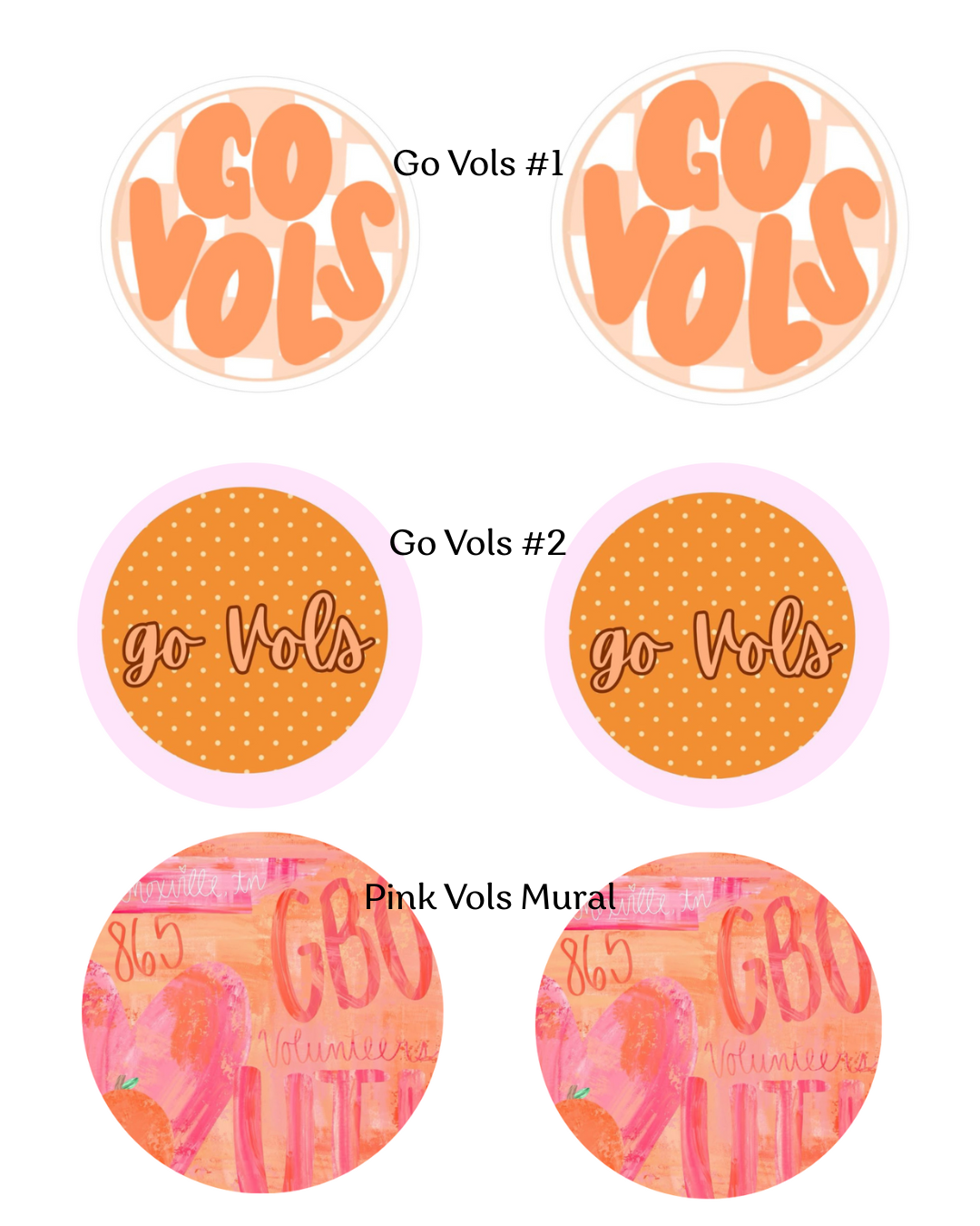 Game Day Buttons - 2.25”