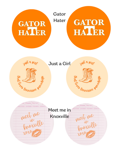 Game Day Buttons - 2.25”