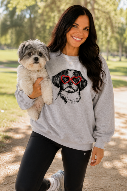 Just a Girl and her Dog Sweatshirt