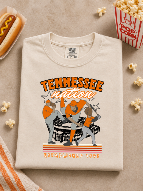 Tennessee Baseball Nation Tee