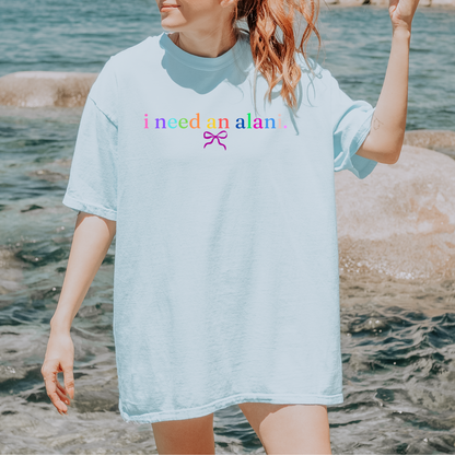 i need an alani bow tee