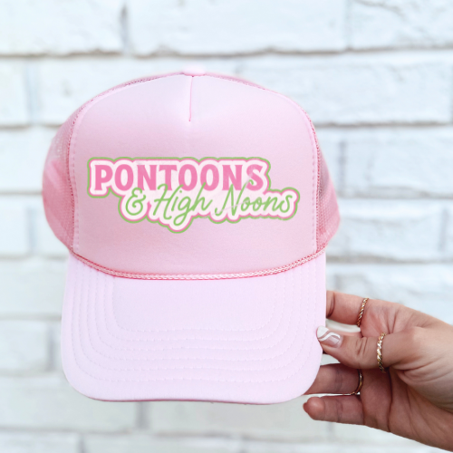 Pontoons & High Noons Trucker Hat