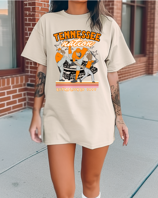 Tennessee Baseball Nation Tee