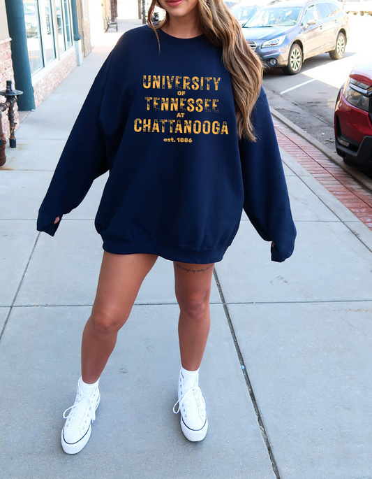 Vintage University of Chattanooga at Tennessee Sweatshirt
